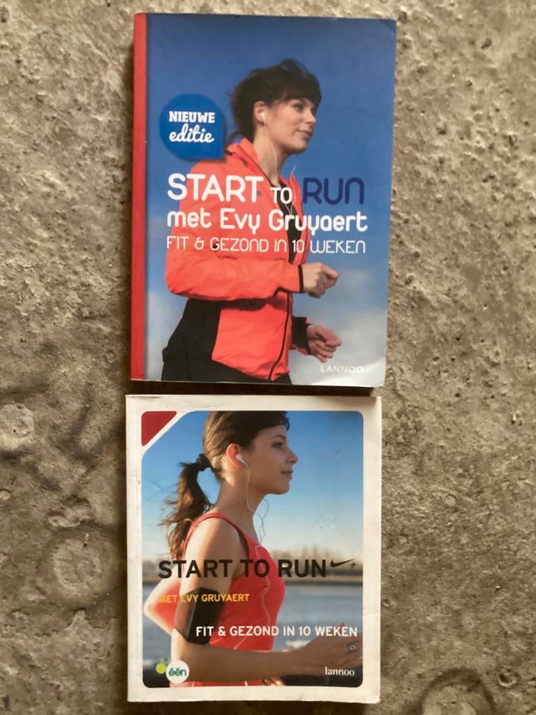 SART to RUN /Evy Gruyaert / 2 boeken Samen €8, Ophalen, Zo goed als nieuw