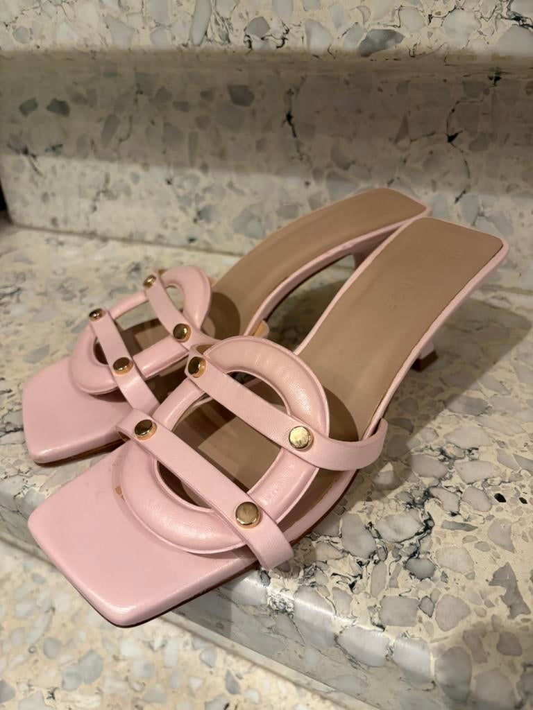 March 23 slipper met hak (38) - nieuw, Kleding | Dames, Schoenen, Nieuw, Ophalen of Verzenden