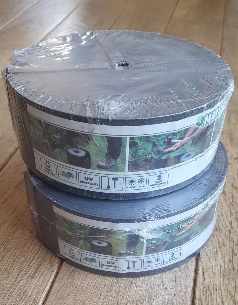Nature borderrand 2x 10m, 7,5cm hoog, Ophalen