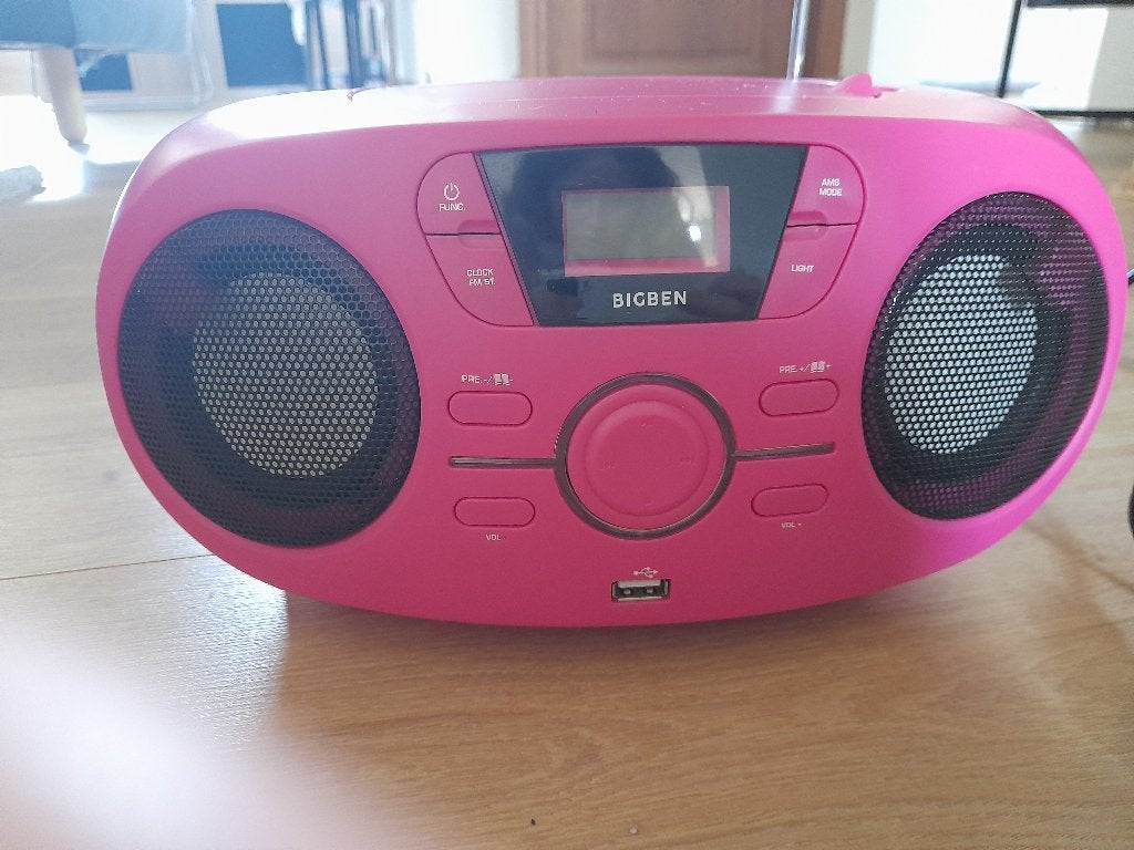 Radio Bigben, Ophalen, Zo goed als nieuw, Radio, Met cd-speler