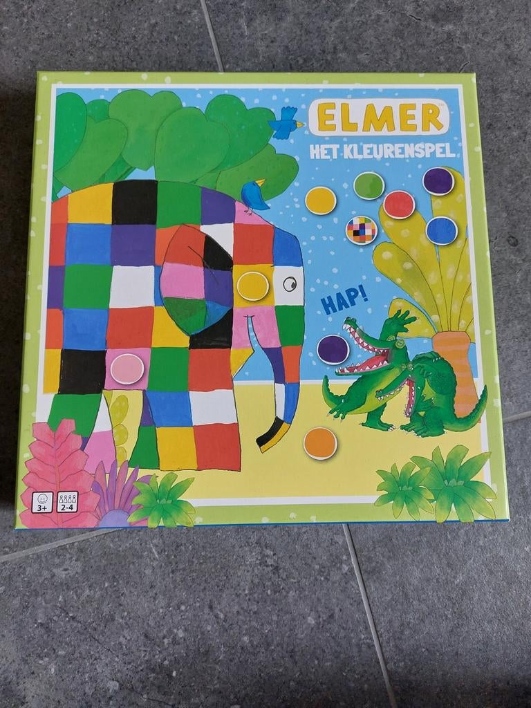 Elmer het kleurenspel, Kinderen en Baby's, Ophalen of Verzenden, Zo goed als nieuw, Puzzelen