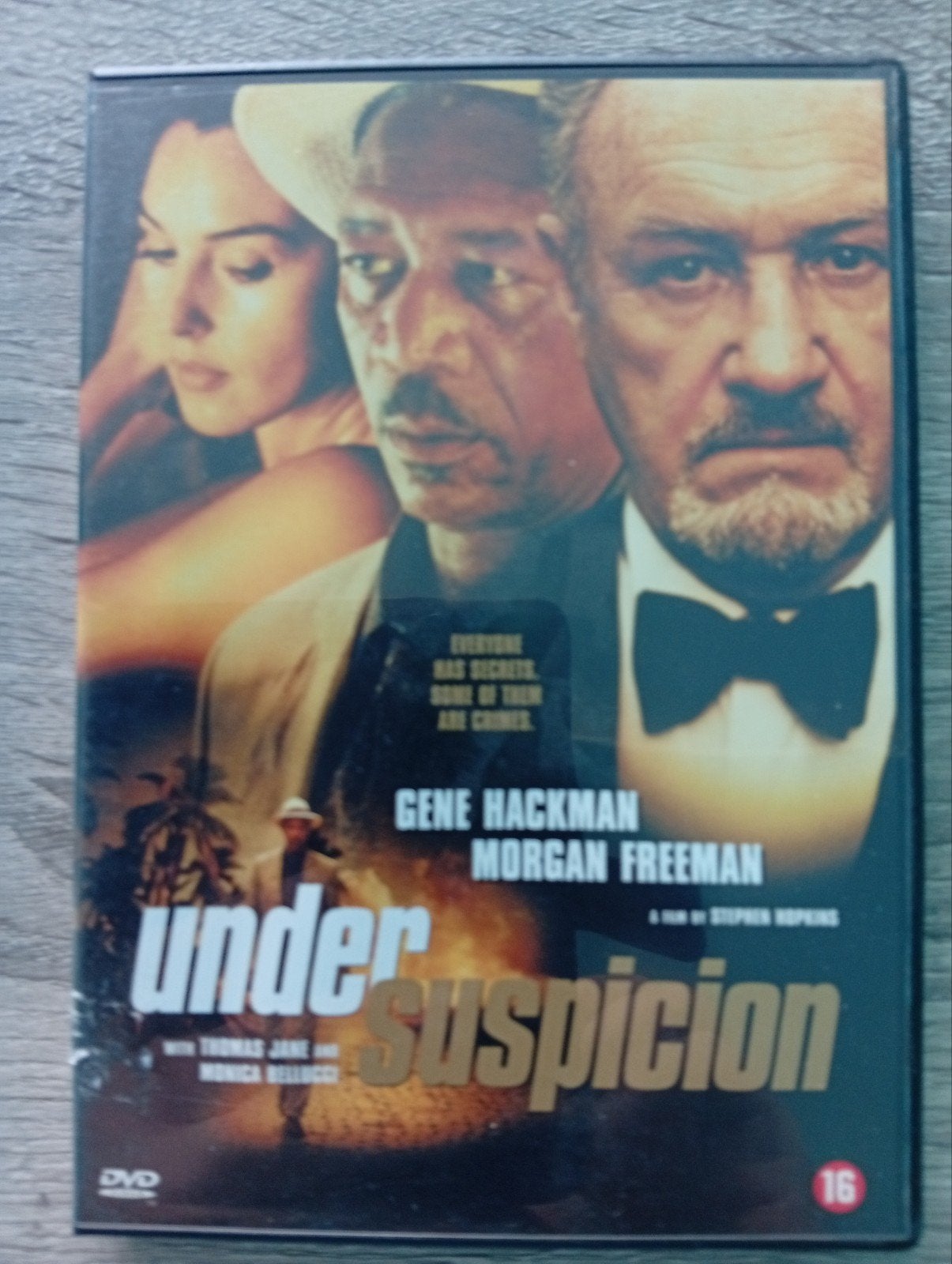 Under suspicion thriller dvd gêne hackman, Cd's en Dvd's, Dvd's | Thrillers en Misdaad, Bonusmateriaal, Engels, Vanaf 16 jaar