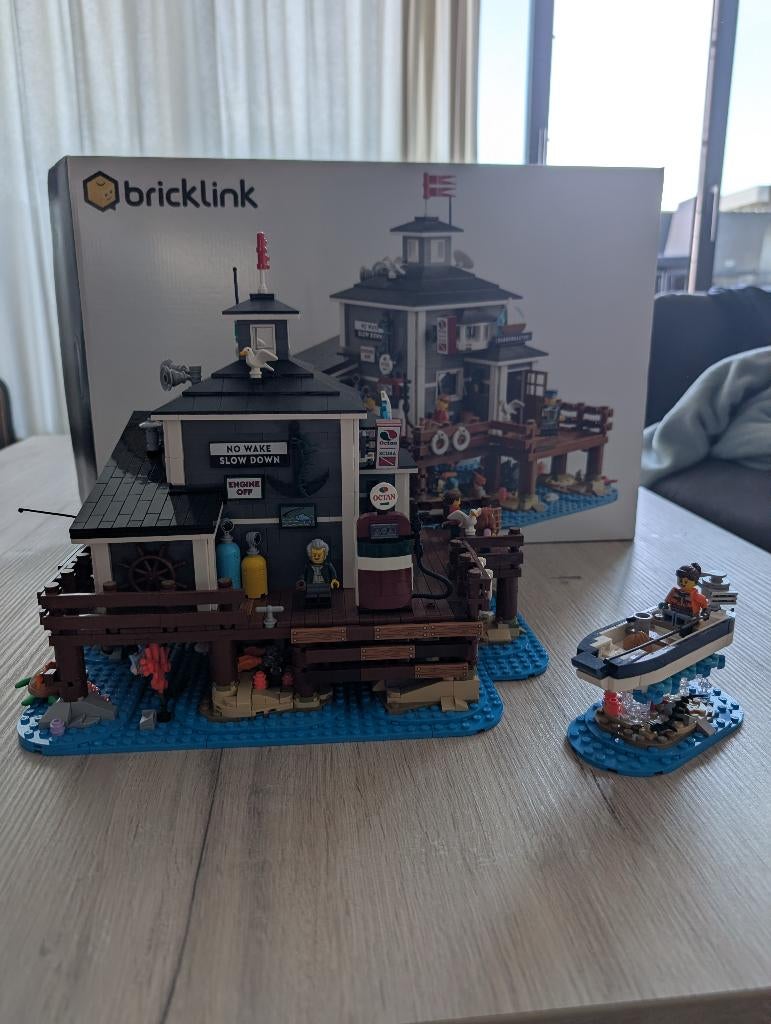 Lego harbormaster's office, Overige thema's, Lego, Ophalen of Verzenden, Zo goed als nieuw