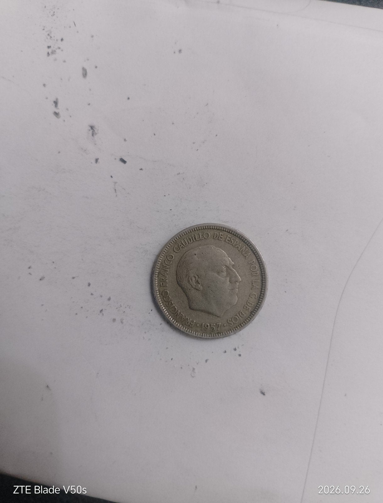 pièce de monnaie espagnole, Timbres & Monnaies, Enlèvement ou Envoi