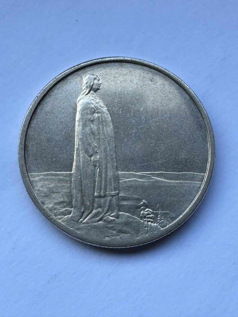 Noorwegen - 2 Kroner 1814-1914 (Zilver), Ophalen of Verzenden, Overige landen, Losse munt, Zilver