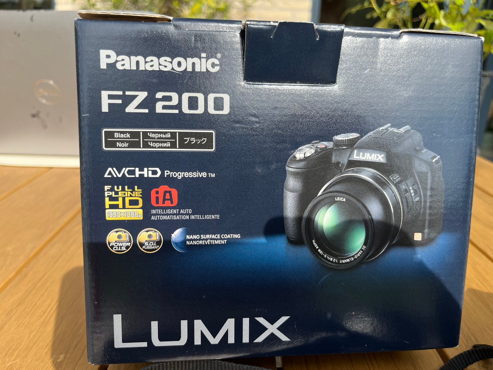 Lumix DMC-FZ200, Audio, Tv en Foto, Gebruikt, Panasonic, 12 megapixels, Ingebouwde flitser