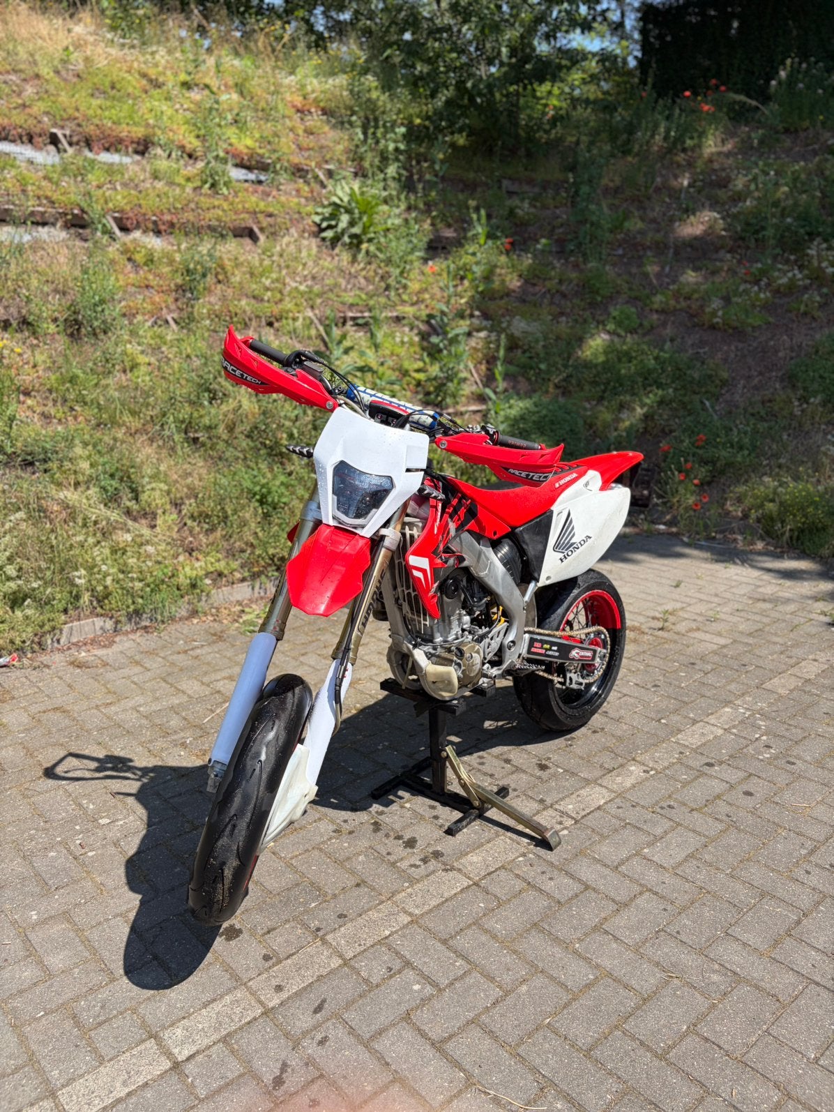 Honda crf 250R supermotard straatlegaal !, Motoren, 250 cc, Sportuitlaat, Gebruikt, Particulier