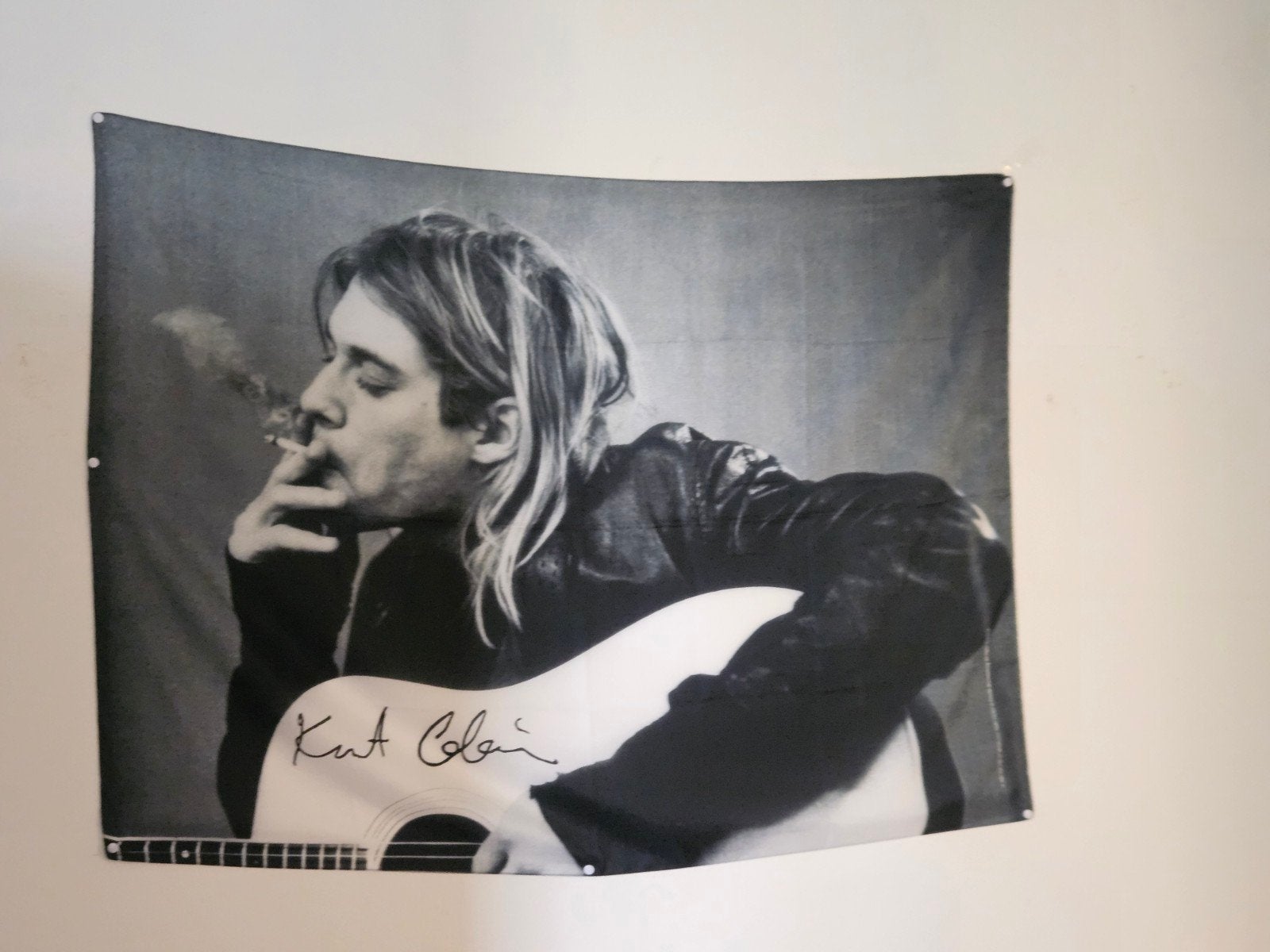 Kurt Cobain wanddoek /vlag, Ophalen