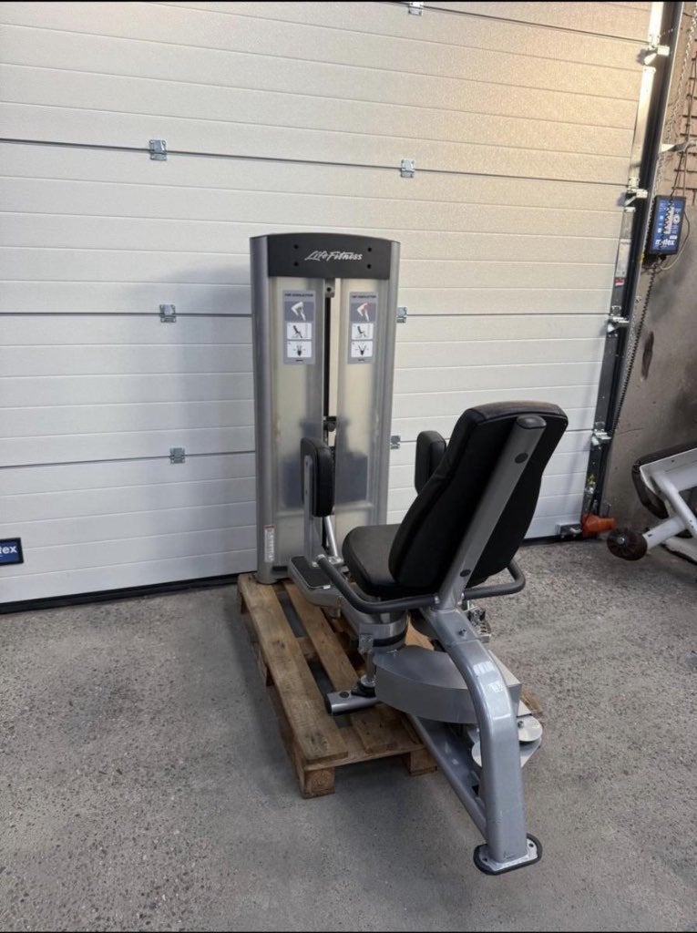 Life fitness abductor /adductor combinatie machine, Sport en Fitness, Ophalen of Verzenden, Gebruikt