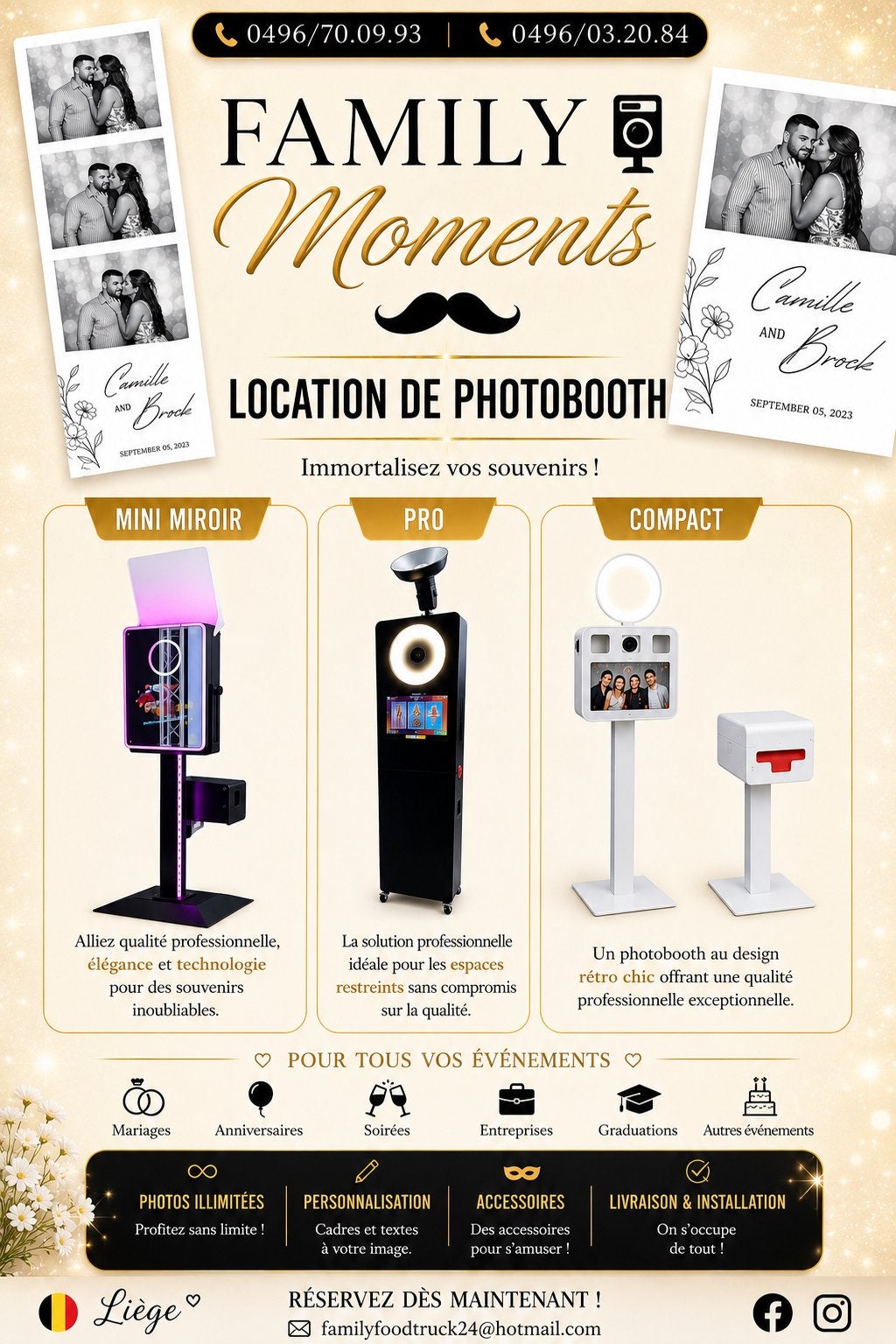 Location Photobooth, Enlèvement, Comme neuf