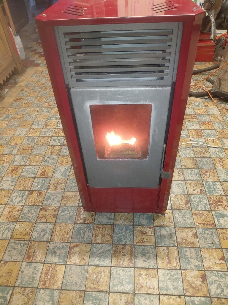 Poeles pellet, Enlèvement ou Envoi, Autres carburants, Utilisé, Poêle à granulés