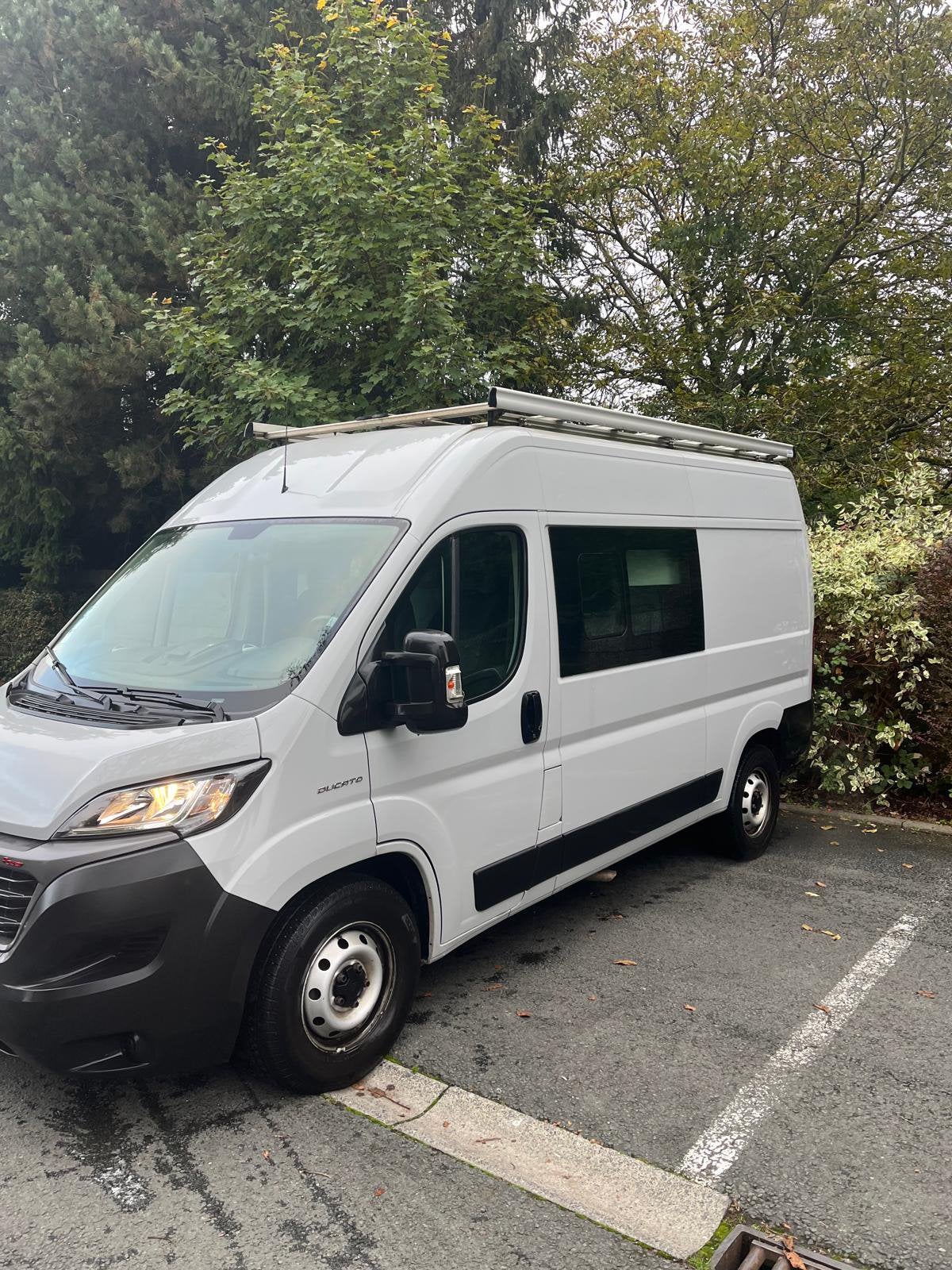 Fiat Ducato 2.3 multijet  7 places double cabine, Autos, Argent ou Gris, Achat, Euro 6, 7 places