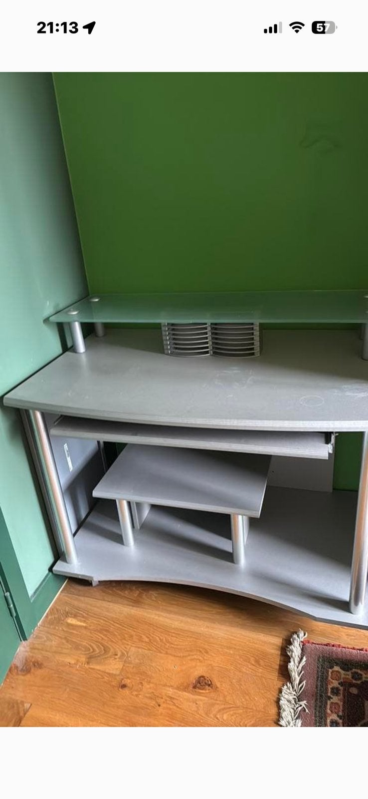 Pc meubel, Comme neuf, Enlèvement, 100 à 150 cm, 100 à 150 cm