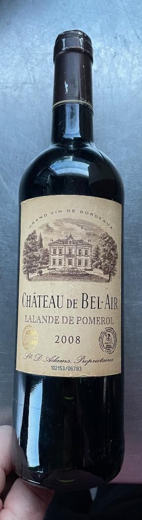 Chateau De Bel-Air - Lalande de Pomerol 2008, Ophalen