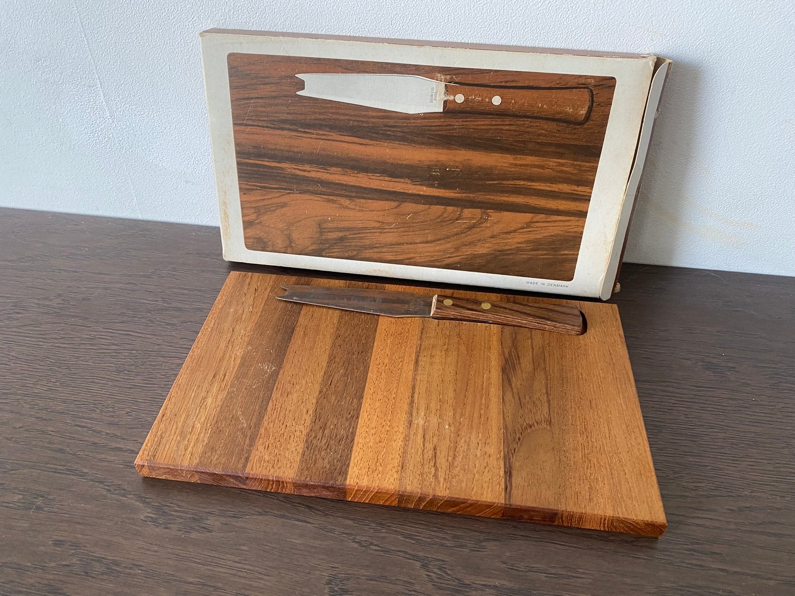 Vintage Deens houten kaasplank, Ophalen