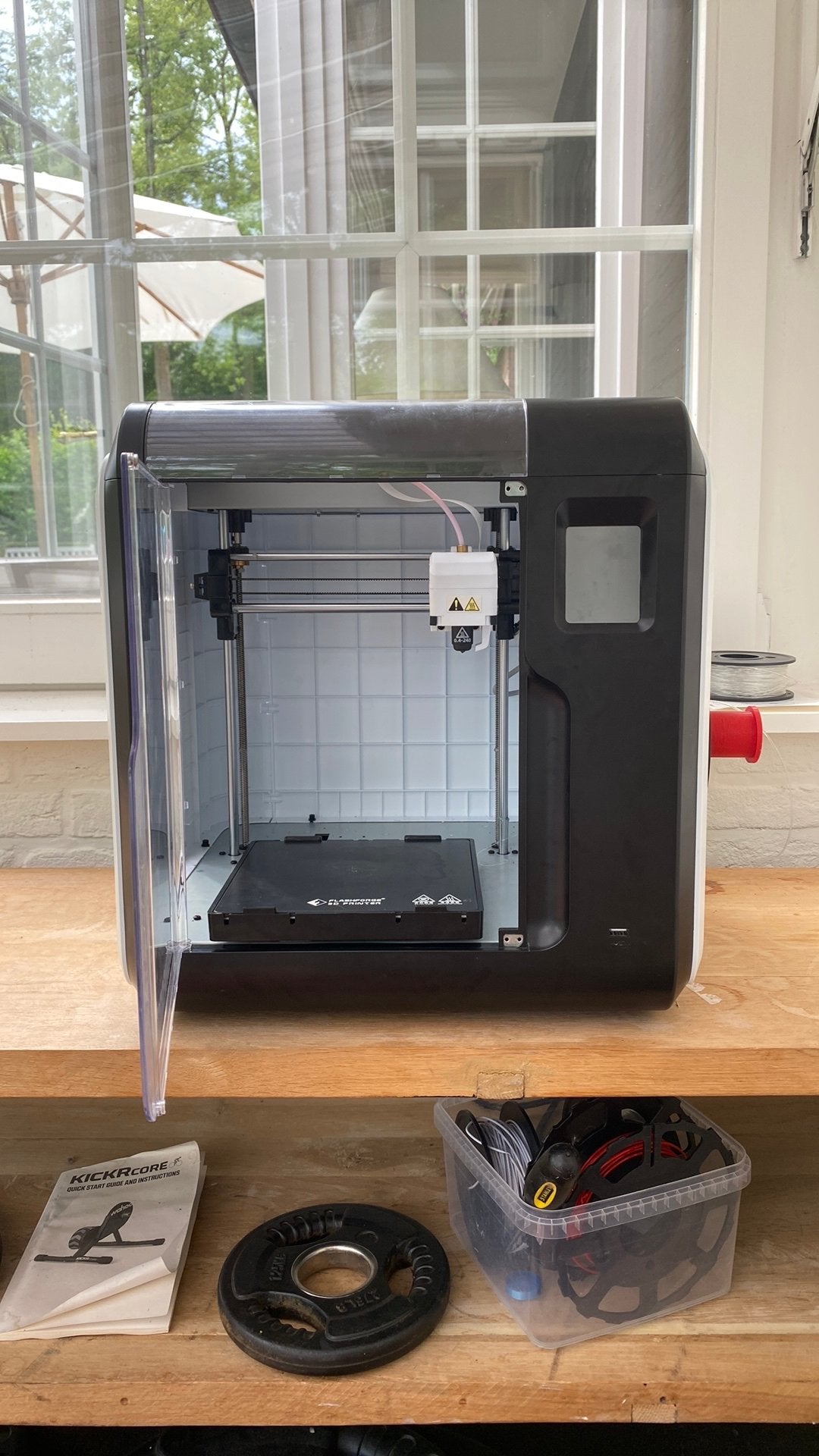 3d printer, Ingebouwde Wi-Fi, Ophalen of Verzenden, Zo goed als nieuw, Filament