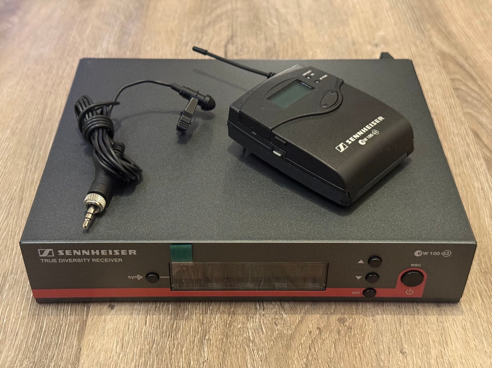 (2x) Sennheiser EW122 G3 (Band E, 823-865MHz), Ophalen of Verzenden, Zo goed als nieuw