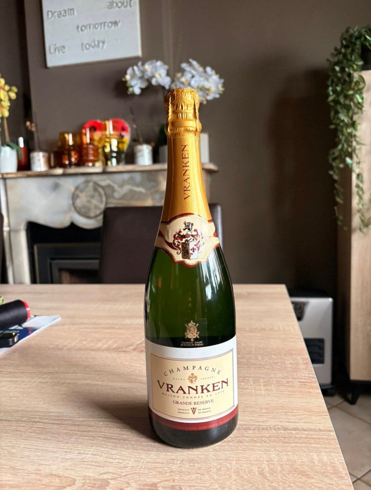 Vranken | Champagne | Grande Réserve | Brut 75 cl, Ophalen of Verzenden, Nieuw, Champagne