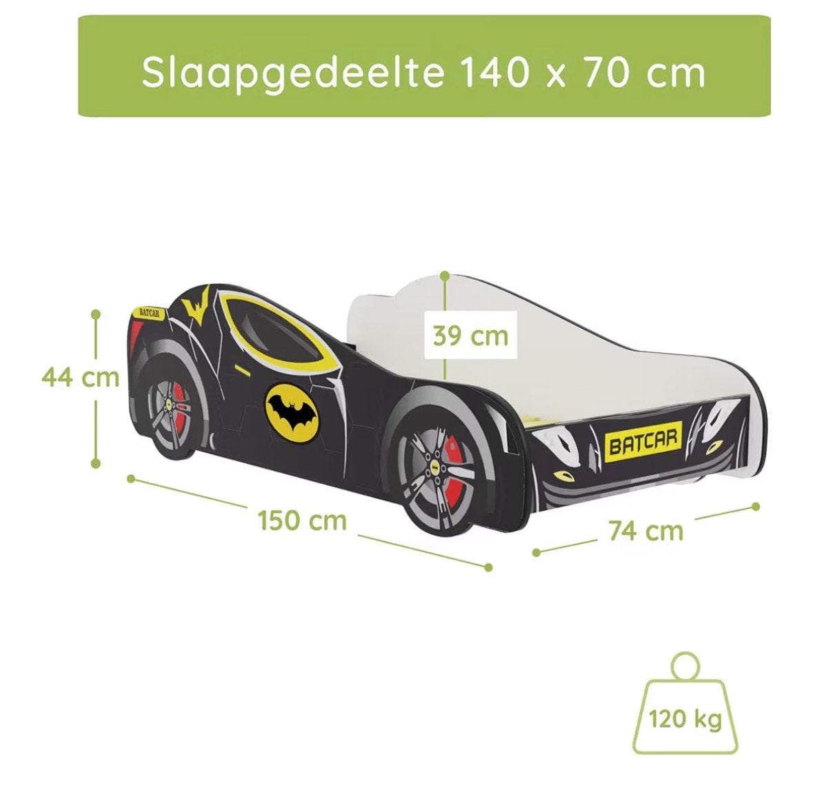 Lit Batman voiture à vendre ️, Enfants & Bébés, Enlèvement, Comme neuf