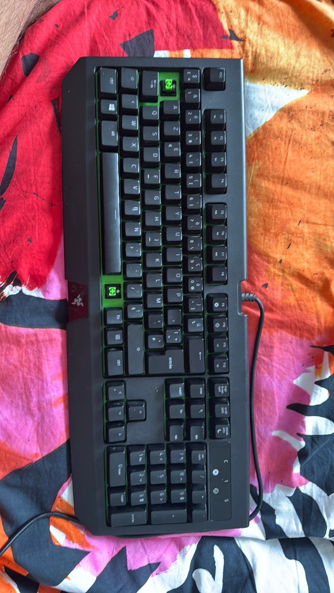 Razor gaming toetsenbord, Computers en Software, Toetsenborden, Ophalen of Verzenden, Zo goed als nieuw, Gaming toetsenbord