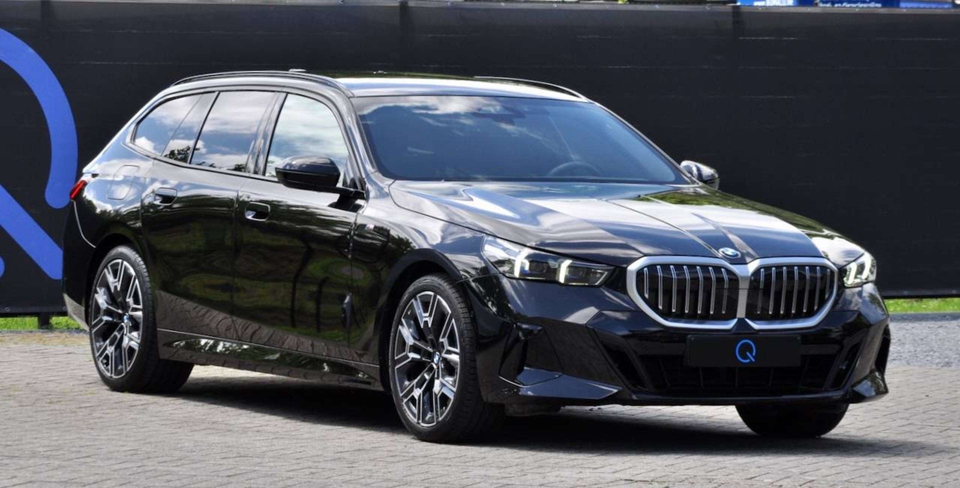 BMW 520 TOURING MPACK 360 CAM HEADUP CARPLAY SFEER ACC, Autos, 140 g/km, Euro 6, Entreprise, Noir