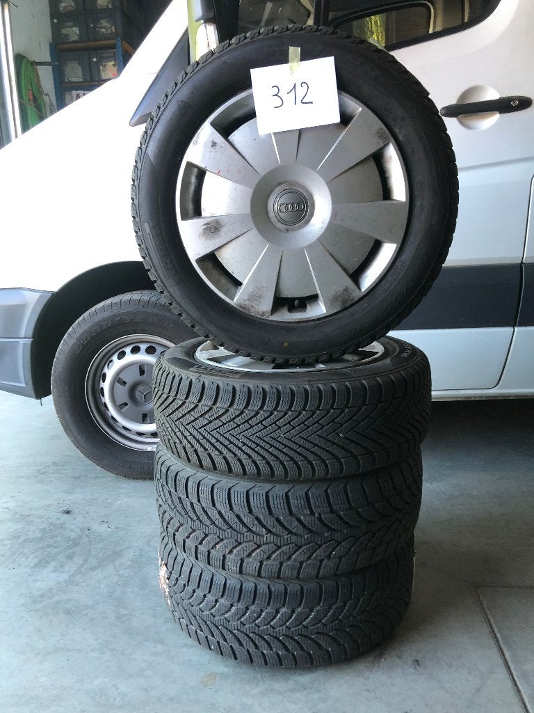 Roues AUDI A3 16' hiver, Autos : Pièces & Accessoires, Autres pièces automobiles, Enlèvement, Utilisé, Audi