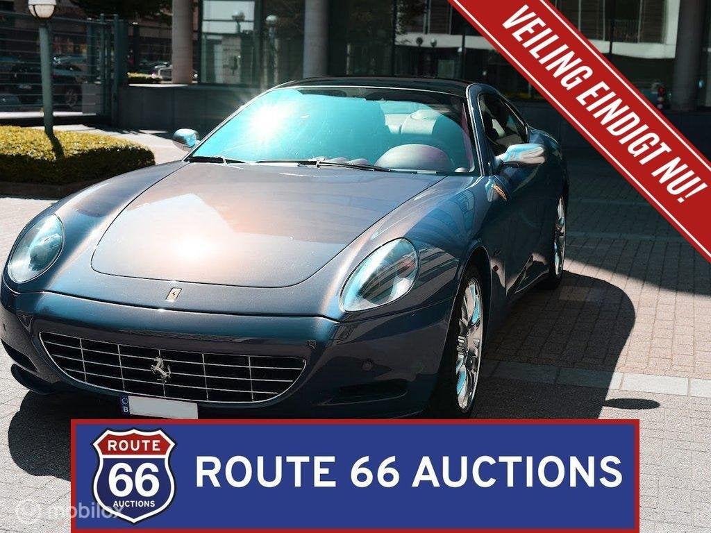 Ferrari 612 Scaglietti OTO | 2009 | Route 66 Auctions, Auto's, Ferrari, Gebruikt, Overige modellen, Zwart, Bedrijf