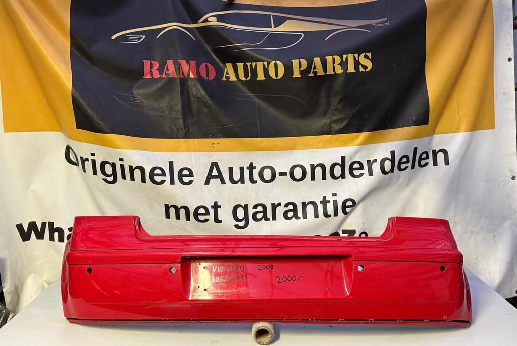 VW POLO ACHTERBUMPER 2002/2009 MODELS 6Q6807421, Arrière, Volkswagen, -, 3 mois de garantie