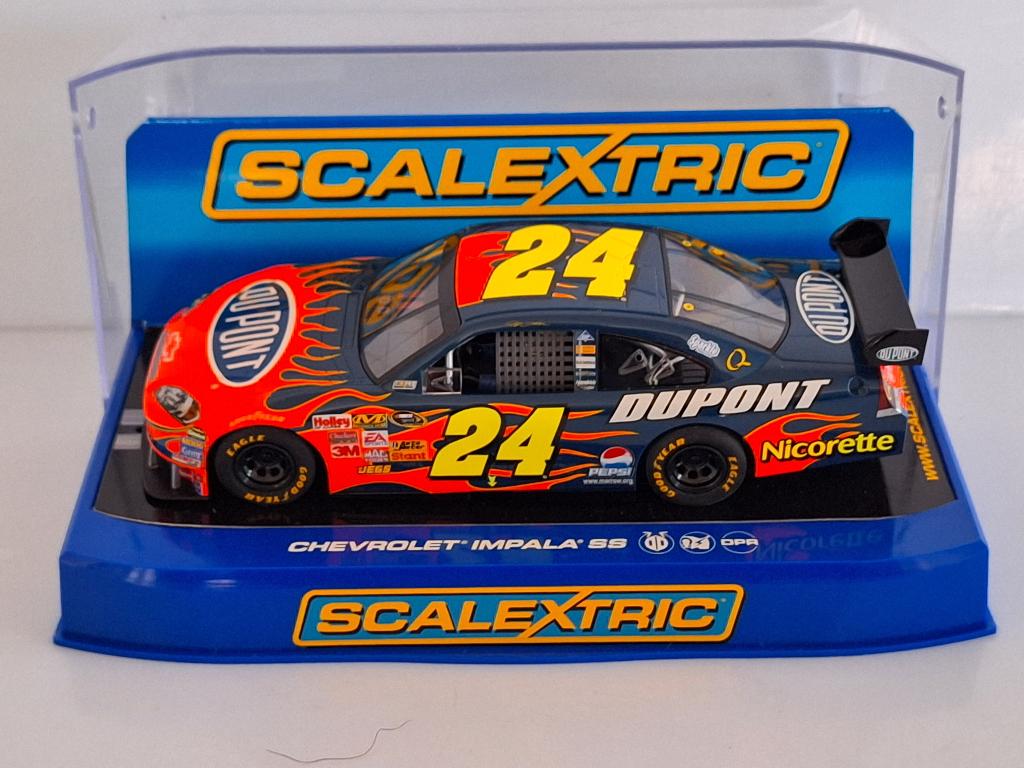 Scalextric Nascar Chevrolet impala SS Jeff Gordon #24 C2893, Neuf, Autres marques, Électrique, Circuit