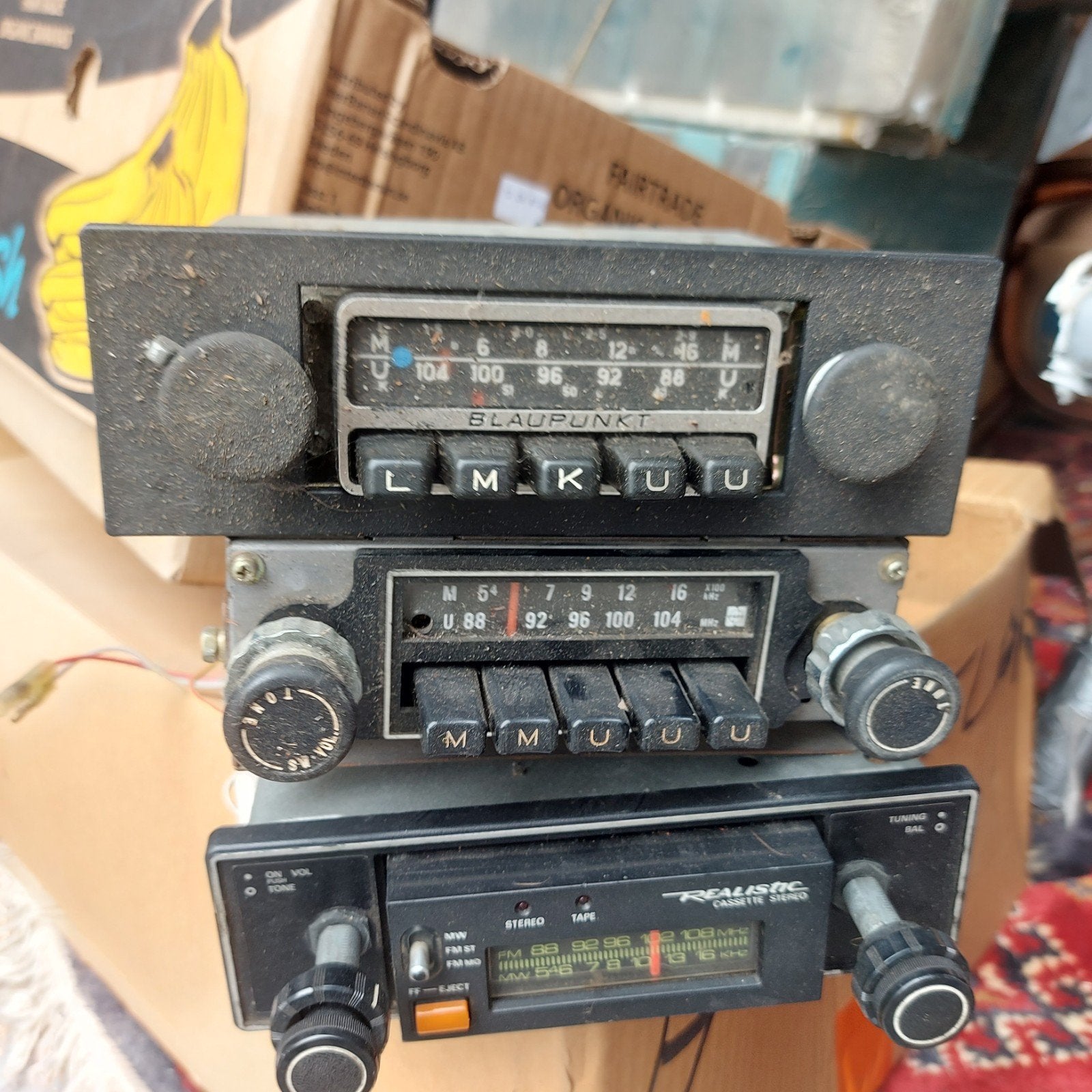 Oldtimer radio, Auto diversen, Autoradio's, Ophalen