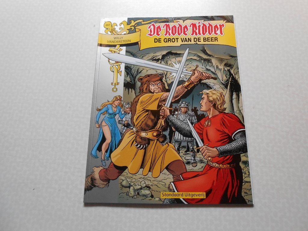 Rode ridder 207 De grot van de beer 2005 1 ste druk., Boeken, Willy Vandersteen, Eén stripboek, Nieuw, Ophalen of Verzenden