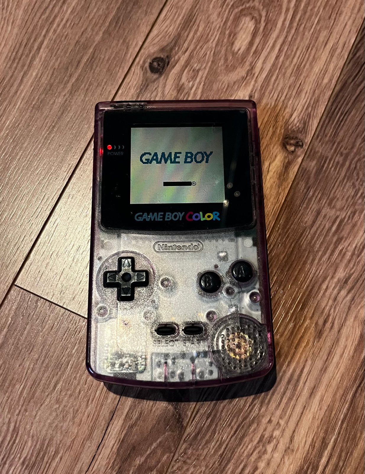 Game Boy Color Clear - Fonctionne parfaitement - Bon état, Enlèvement ou Envoi, Comme neuf, Game Boy Color