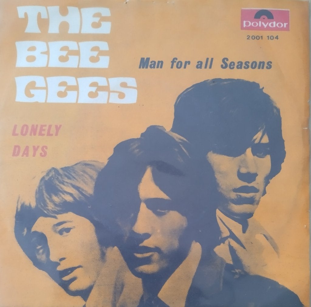 The Bee Gees - Lonely days, Cd's en Dvd's, Fotohoes, 7 inch, Ophalen of Verzenden, Zo goed als nieuw