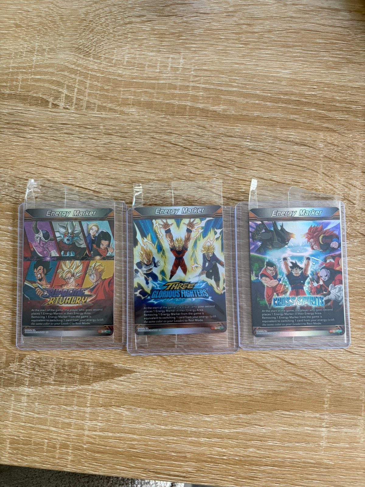 Dragon ball super Energy markers, Ophalen of Verzenden, Nieuw