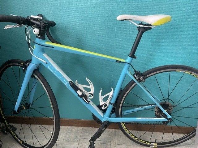 Cube Axial WLS racefiets Dames - kleur Aqua Lime, Fietsen en Brommers, Fietsen | Dames | Sportfietsen en Toerfietsen, Zo goed als nieuw