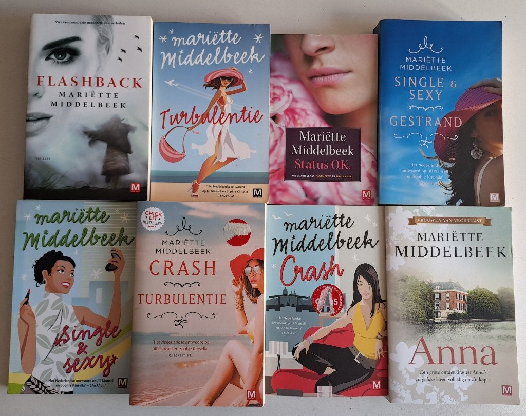 Boeken Mariëtte Middelbeek, Boeken, Ophalen of Verzenden, Gelezen