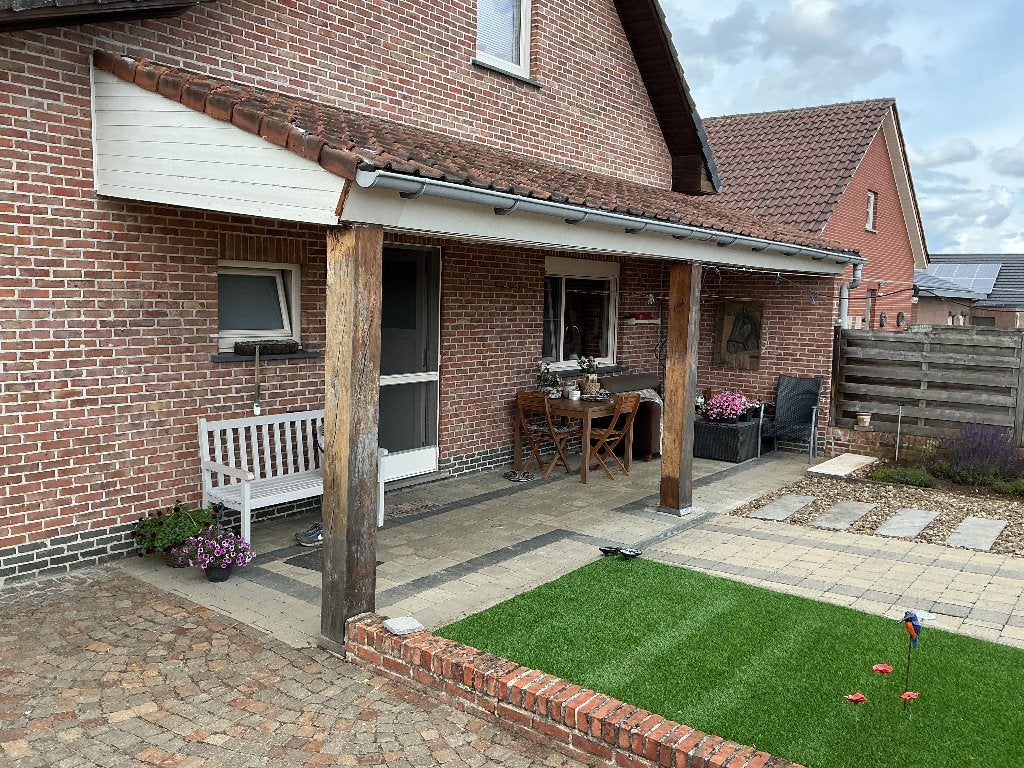 Bouwmateriaal, Ophalen, Dakpannen, Rood, Hout