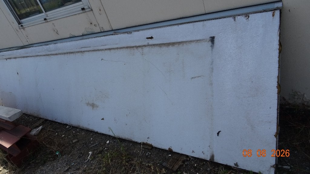 panneau tole sandwiche avec isolant, Autres couleurs, Comme neuf, Enlèvement, Métal