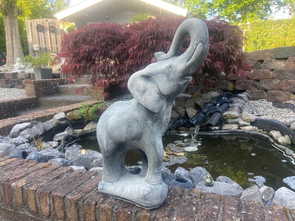 Olifant, Tuin en Terras, Ophalen, Nieuw, Beton, Dierenbeeld