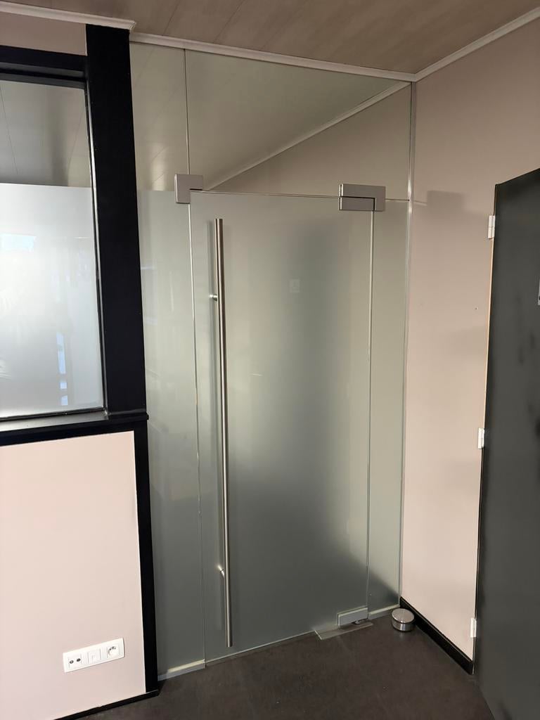 3 glazen, pivoterende deuren, Doe-het-zelf en Bouw, Ophalen, Zo goed als nieuw