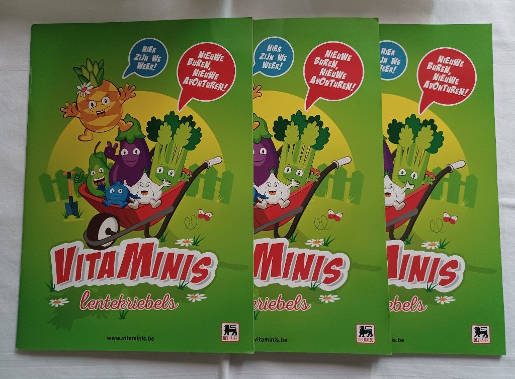 3 albums Vitaminis (2018), Enlèvement ou Envoi, Comme neuf, Plusieurs autocollants