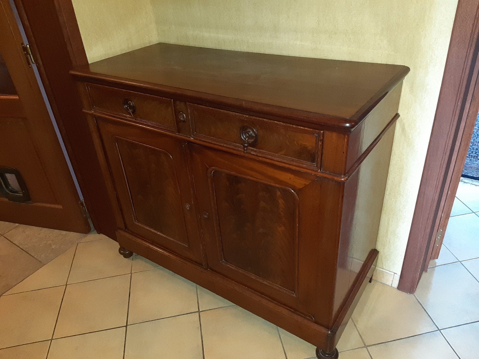 vitrinekast, commode, halkast, kastje, Antiek en Kunst, Ophalen