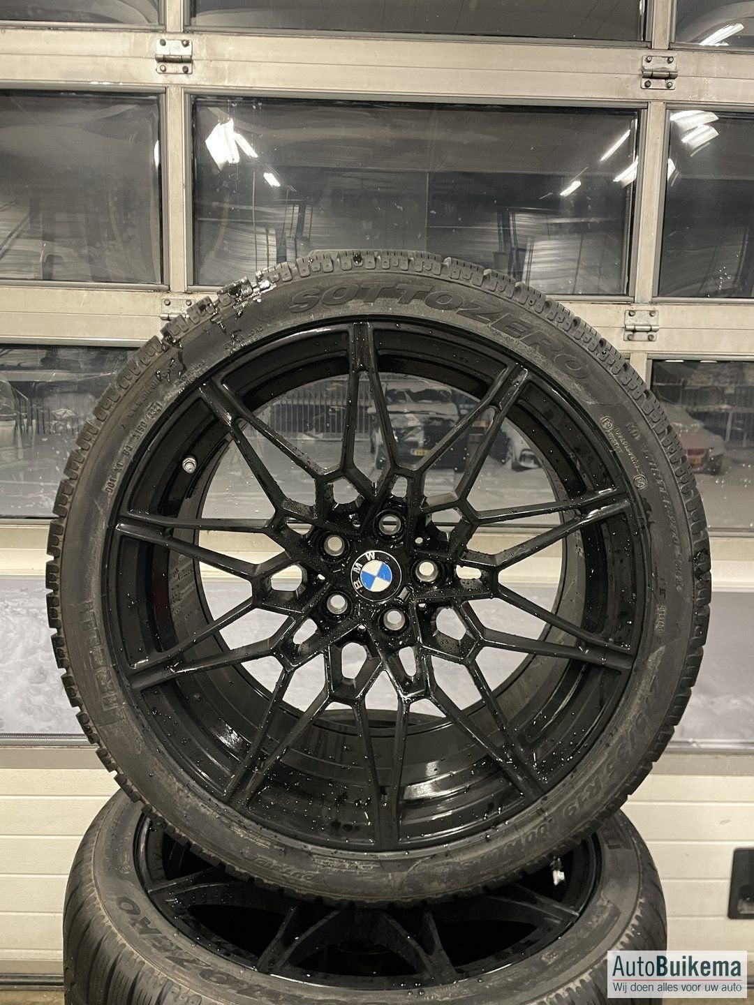 Winterset BMW M3 M4 G80 G81 G81 Styling 826 Pirelli 19''20'', Gebruikt, -, -, Banden en Velgen
