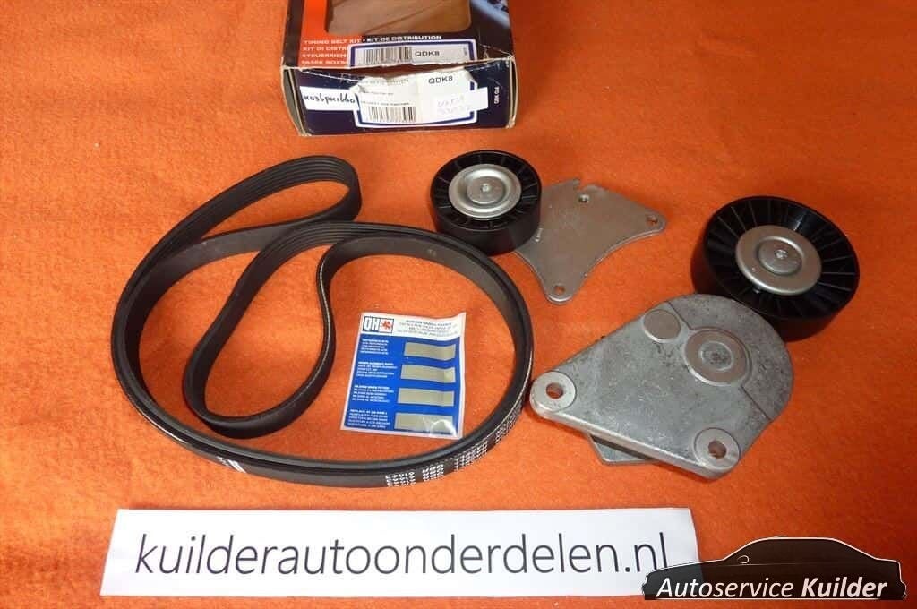 Multiriem + spanrol Citroen Xantia Xsara P306 406 1,8 16v QH, Citroën, -, -, Nieuw