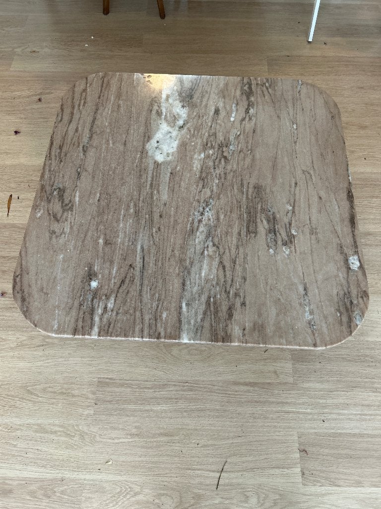 Salontafel travertin, Huis en Inrichting, Ophalen, Gebruikt
