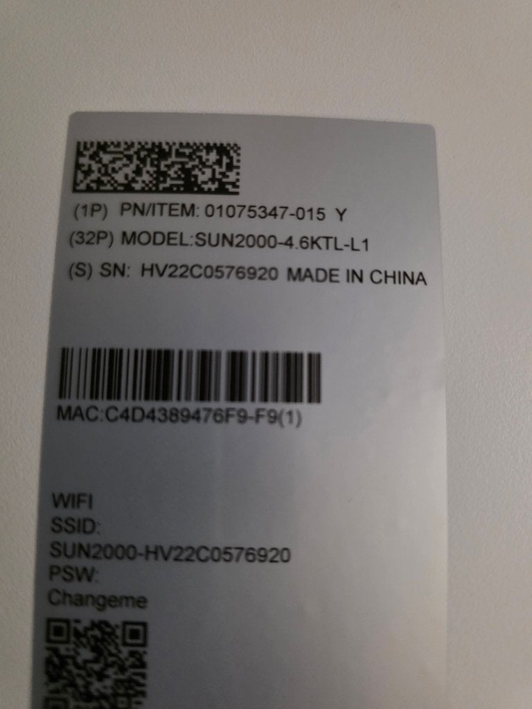Huawei 4.6K OMVORMER, Doe-het-zelf en Bouw, Ophalen, Gebruikt, Overige typen