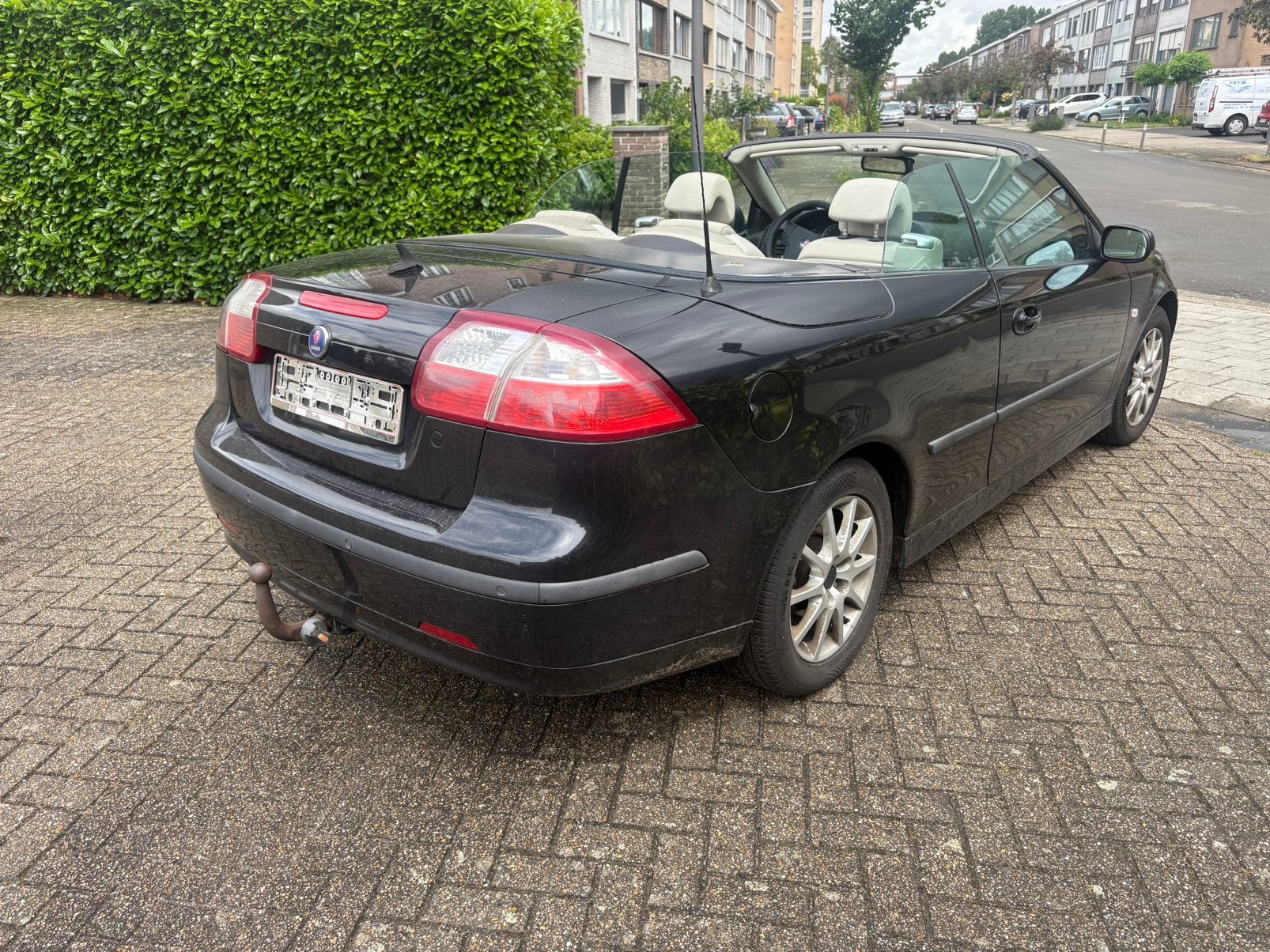 Saab 9-3 Cabrio / 175.000 Km, Auto's, Bedrijf, Diesel, Te koop, Saab 9-3