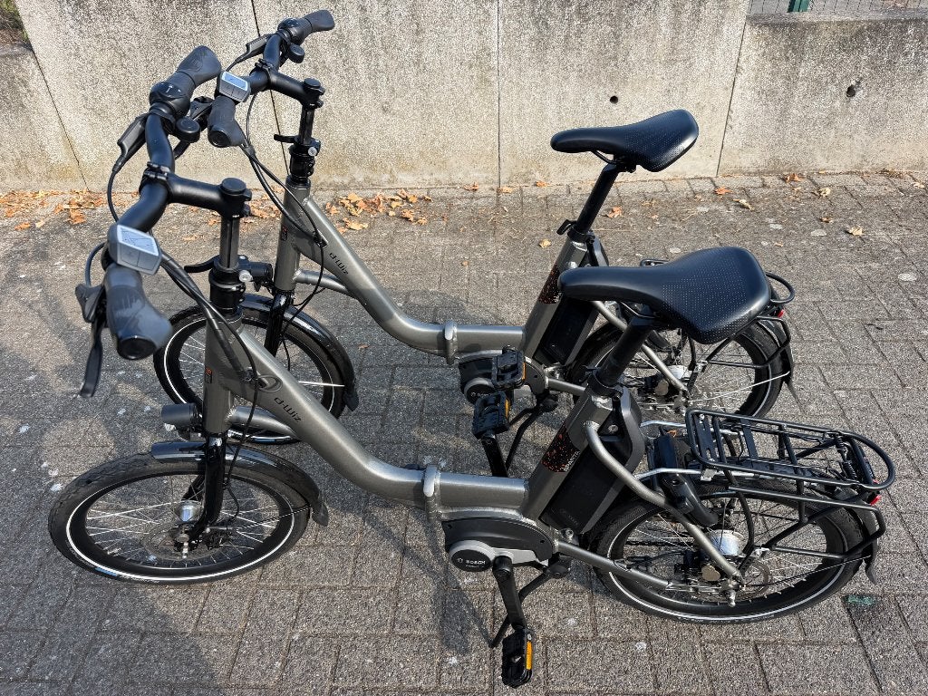 Elektrische vouwfietsen 2x Sparta d-Wiz –1340 km en 1860 km., Ophalen, Zo goed als nieuw, 50 km per accu of meer, Sparta
