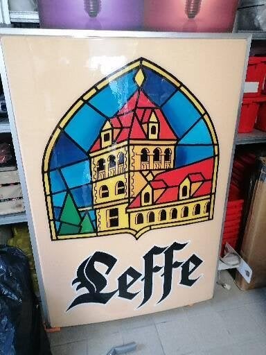 xxxl leffe verlichting, Verzamelen, Biermerken, Ophalen, Leffe