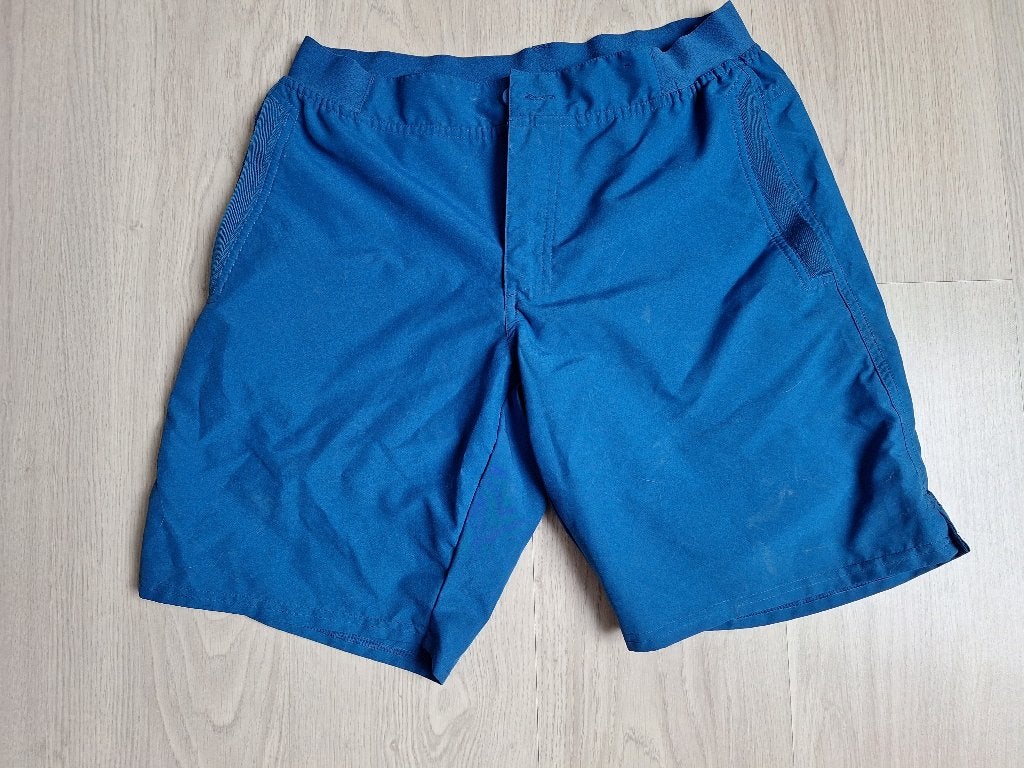 Short decathlon, Enlèvement, Decathlon, Porté, Bleu